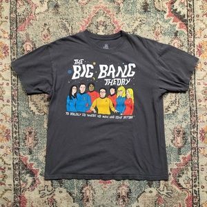 Big Bang Theory Star Trek tee shirt